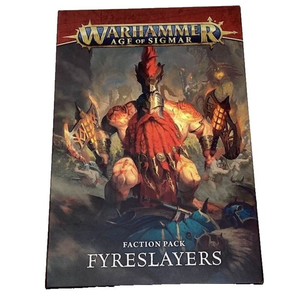 Warhammer Age Sigmar Fyreslayers Faction Pack Cards NEW Sealed